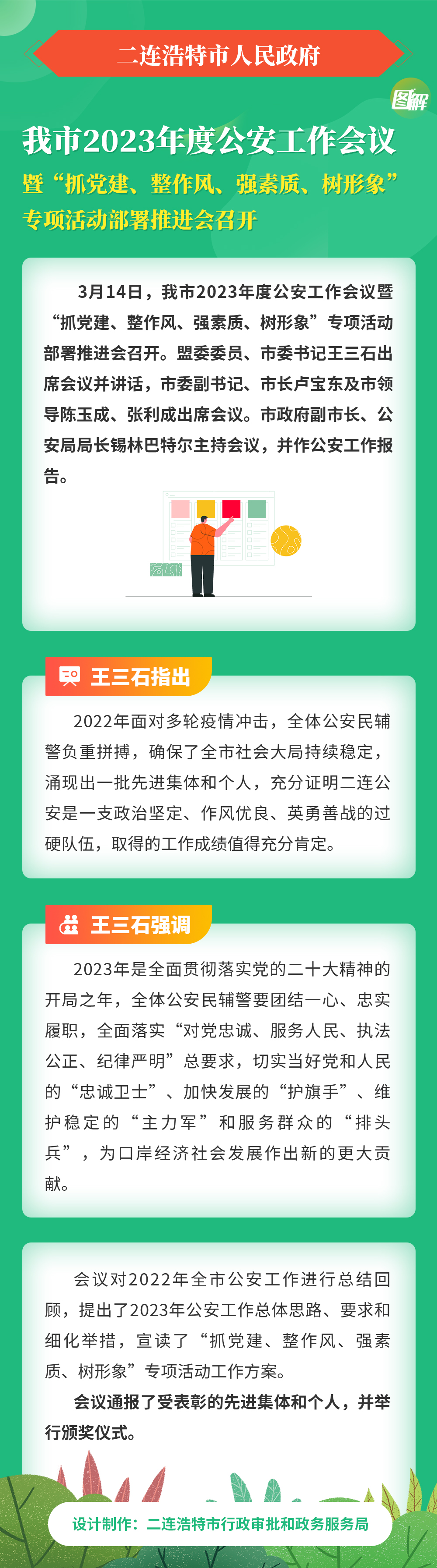 我市2023年度公安工作会议暨“抓党建、整作风、强素质、树形象”专项活动部署推进会召开