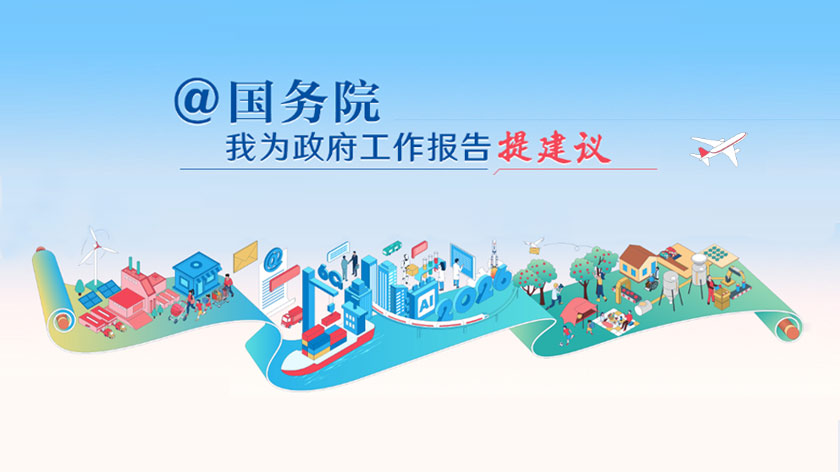 @国务院我为政府工作报告提建议