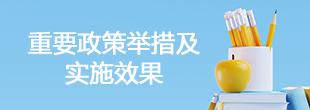 重要政策举措及实施效果