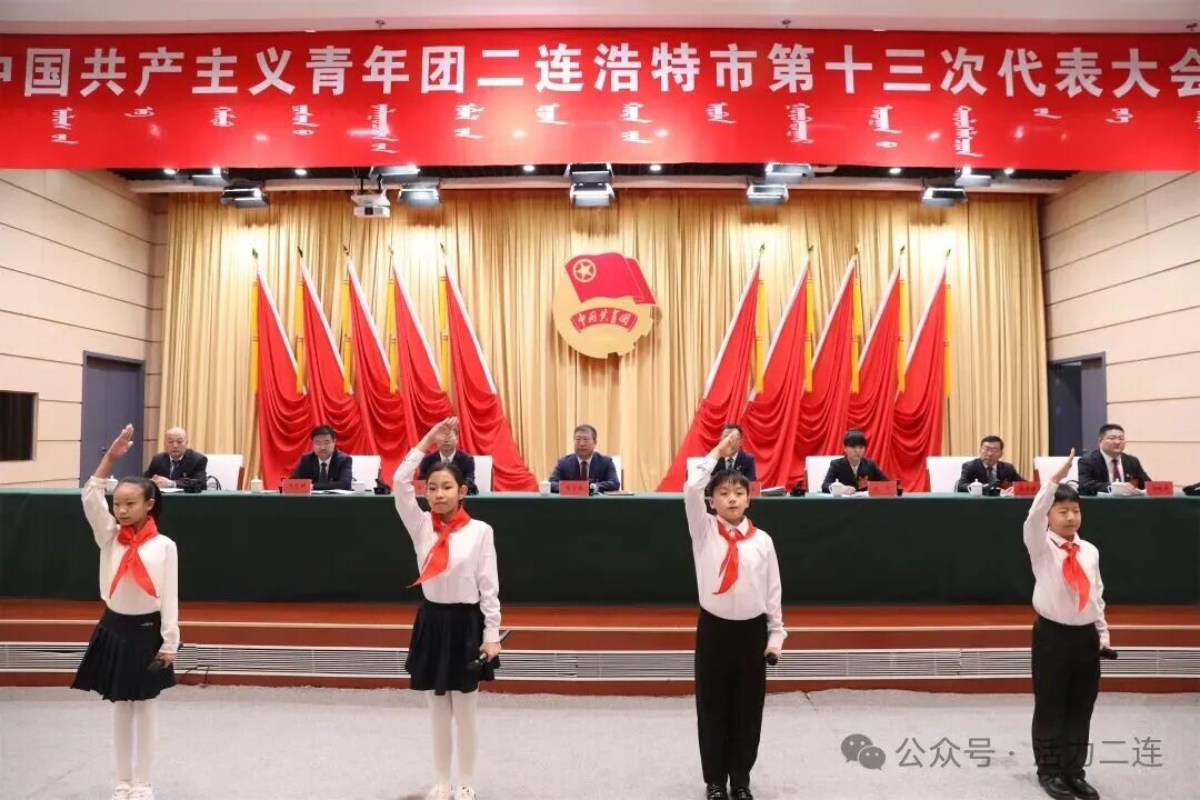 共青团二连浩特市第十三次代表大会召开