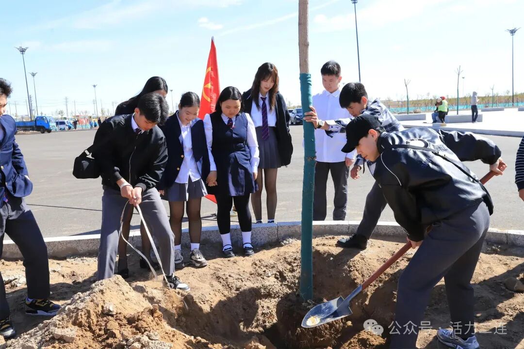 青绿寄深情！中蒙少年共植友谊林